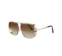 FEISEDY Sunglasses Mens Women Vintage Pilot Square Trendy Metal Steampunk Fishing Driving Sun Glasses B2894