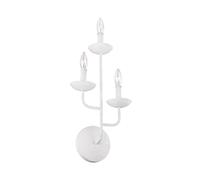 Luminosa Lighting Elstead Feiss Annie Candle Wall Lamp Plaster White