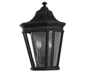 FEISS Cotswold Lane outdoor wall lamp black half-lantern