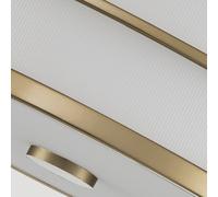 FEISS Fusion ceiling light, natural brass