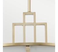 FEISS Fusion pendant light, natural brass