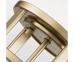 FEISS Fusion semi-flush ceiling light, natural brass