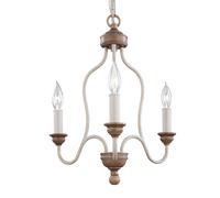 FEISS Hartsville - a chandelier in a farmhouse design