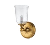 Feiss Huguenot Lake 1 Light Wall Light - Brass