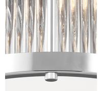 FEISS LED ceiling light Paulson IP44 chrome Ø 27.9 cm