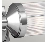 FEISS Paulson IP44 LED wall light, 2-bulb, width 58.4cm