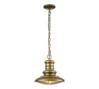 Feiss Redding Station Pendant Porch Lantern - Bronze