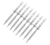 FEITA Mini Pencil Solder Iron Tips Replacement for Pinecil Micro Soldering Iron PTS200/TS100 Portable Solder Pen Tool (ST-B/I/BC2/C4/K/KU/D04/J02 8Pcs)