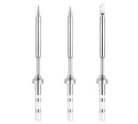 FEITA Pinecil TS100 Soldering Iron Tips Replacement for Mini Portable Micro Solder Pen Various Models Stations Tool Soldering Accessories (TS-B2/D24/K 3pcs)