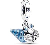 Feitery Glow in the Dark Hermit Crab Charms Compatible with Pandora Bracelets 2023 and Necklaces for Women, 925 Sterling Silver Jewellery, Women's Charms, Birthday Gifts, Cubic Zirconia