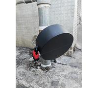 FeiTFX Valve Lockout Device for Handwheel - 1.5" to 6" Diameter, Universal Safety Lock for Gate/Globe/Ball Valve, Industrial Pipe Valve Lockout, Easy Install for Maintenance & Isolation, Black