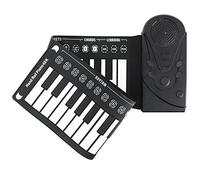 FeiWen Portable Travel Piano Foldable 49 Keys Flexible Roll Up Piano Electronic Soft Keyboard Piano Silicone Rubber Keyboard ABS Plastic