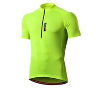 FEIXIANG Men’s Cycling Jersey, Short Sleeve Cycle Tops Riding Jerseys Biking Shirt Bicycle Clothes with Quick Dry Breathable Fabric Green