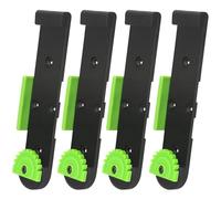 Feiyagoo Track Rack for Guide Rail, Guide Rail Holders, Track Saw Guide Rail Mount, Track Saw Guide Organizer 4 Pack