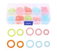 FeiYeup HeOTER 240pcs Round Knit Knitting Marking Circles Rings Markers Crochet Sewing Accessories