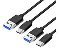FEIYIU 6.6FT Micro-USB Charging Cable Charger Power Cord for Bose Soundlink Mini 2 II/SoundLink Color Bluetooth Speaker I II III/Resolve/ QC20 Earphones/ QC35 Headphones II AE2W (2 Pack)