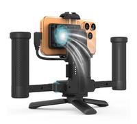 Feiyu ProRes Video Rig for iPhone 17/16/15 Pro Max | Record ProRes 4K video with external SSD storage, active cooling fan and USB-C expansion for professional iPhone filmmaking