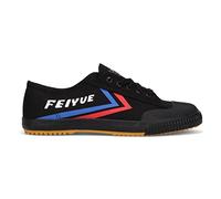 Feiyue 1920 Lo Canvas Trainers Black Blue Red