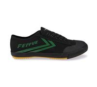 Feiyue Unisex FE LO 1920 Canvas Sneaker, Black/Green, 5 UK