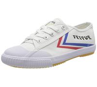 Feiyue Unisex Kids Fe Lo 1920 Canvas Sneaker, White Blue Red, 5 UK
