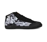 Feiyue Unisex X Bruce Lee 1920 Sneaker, Black/Montage, 7.5 UK