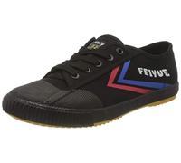 Feiyue Unisex's FE LO 1920 Canvas Sneaker, Black/Blue/Red, 10 UK