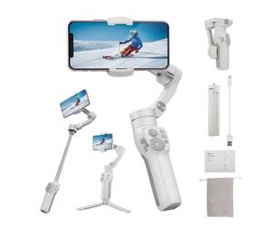 FeiyuTech Vimble 3: White USB Camera Stabilizer for Mobile Phone 78 Inch 250g 10h Battery Life