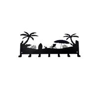 Feizikaw Bag Hooks Hooks Versatile Storage Making Life Combining Style and Practicality Suitable for Bedrooms Kitchens Bathrooms and More (Black, 30x13cm)