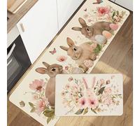 Feizikaw Bedroom Rugs Medium The Two Piece Easter Carpet Is Soft And Comfortable Bringing You An Unparalleled Home Experience And Immediately Improving Your (A, B)