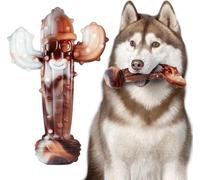 Feizikaw Cactus Dog Chew Toy for Aggressive Chewers Large Breed, Real Beef Flavour, Indestructible Nylon Chews for Dogs Under 90lbs, Tough Durable Puppy Teething Toy