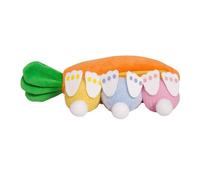 Feizikaw Easter Table Decorations Carrot Toy Easter Decoration Zipper Carrot Bunny Doll Decoration Hide And Seek Bunnies Pouch Cute Rabbit For Birthday Party Presents (Orange, 24X8X6cm)