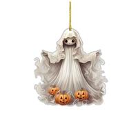 Feizikaw Halloween Decorations Bedroom Adorable Baby Charm Pendant Soft Fabric Details Perfect Nursery Or Keychain Accessory Cute Idea & For All Ages (A, 8X8X1CM)