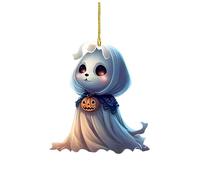 Feizikaw Halloween Door Hanging Night Adorable Baby Charm Pendant Soft Fabric Details Perfect Nursery Or Keychain Accessory Cute Idea & For All Ages (B, 8X8X1CM)