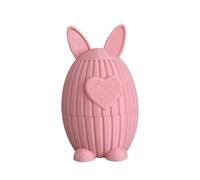 Feizikaw Happy Easter Table Miniature Candy Bowl with Heart Shaped Rabbit Design (A, One Size)
