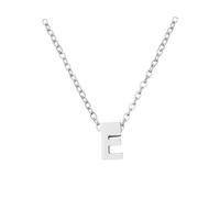 Feizikaw Pendant for Women Dainty Silver Initial Necklaces For Women Silver Necklaces A Z 26 Alphabet Initial Teen Girls Jewelry