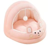 Feizikaw Plush Dog Bed,Indulge In Comfort Your Pet's Exclusive Choice A Warmly Designed Indoor Cat Bed Creating A Dreamy For Your Feline Friend Soft And Cozy Pet For Cat To Enjoy (B,35x35x30cm)