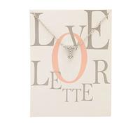 Feizikaw Women Necklace Europe And The United States With 26 English Letters Necklac Pendant Chain Necklace Silver Card For Women Girl Gifts