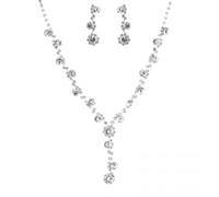 Feizikaw Women Necklace S925 Silver Needle Sunflower Light Temperament Advanced Design Necklace Earrings Set (Silver, 链长 45-51CM)