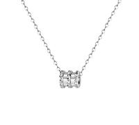 Feizikaw Women Necklace Stainless Steel Necklace Men Men's Chains Small Cylinder Cool Jewelry Curb Gift Boyfriends