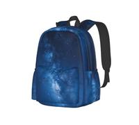 FekiLoot 17 Inch Backpack Lightweight Travel Laptop Backpack Casual Daypack | Night Sky Stars Laptop Back Pack Double Shoulder Laptop Pack Bag Daypack Bags With Side Pockets For Travel Hiking
