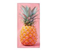 FekiLoot Absorbent Hand Towels 13.8"X27.5" Decorative Bathroom Towel Soft Microfiber Face Towel A Pineapple Dish Kitchen Towels for Bathroom Kitchen Hotel Spa Bath Towels