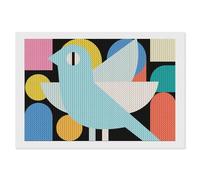 FekiLoot Abstract Bird Design Diamond Painting Kits for Adults 8"x12" 5D DIY Diamond Art Kit Beginners Gem Painting Round Full Drill Diamond Dots Gem Art Crafts for Home Wall Decor Gifts