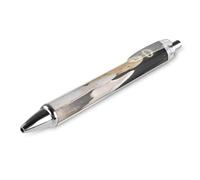 FekiLoot Angel Ballpoint Pens Retractable Ball Point Pens Smooth-Flowing Black Ink 0.5mm Writing Pen Black Ink Pen for Men Women 1 PCS