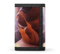 FekiLoot Antelope Canyon Trifold Wallet Slim Minimalist Front Pocket Men's Passcase Wallet Credit Card Holder