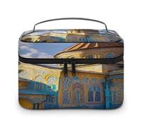 FekiLoot Armenian Church Makeup Bag Large Capacity Travel Cosmetic Bag Lightweight Hand-held Toiletry Bags Portable Cosmetic Pouch Cute Make Up Pouch for Women