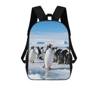 FekiLoot Backpack Laptop Backpacks for Men Travel Hiking Daypack Antarctic Penguin Group Casual Backpacks 17 Inch