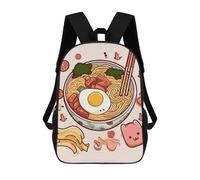 FekiLoot Backpack Laptop Backpacks for Men Travel Hiking Daypack Delicious Sweet Ramen Casual Backpacks 17 Inch