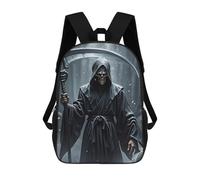 FekiLoot Backpack Laptop Backpacks for Men Travel Hiking Daypack Grim Reaper Casual Backpacks 17 Inch