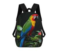 FekiLoot Backpack Laptop Backpacks for Men Travel Hiking Daypack Macaw Parrot Casual Backpacks 17 Inch