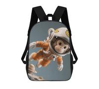 FekiLoot Backpack Laptop Backpacks for Men Travel Hiking Daypack Space Monkey Astronaut Casual Backpacks 17 Inch